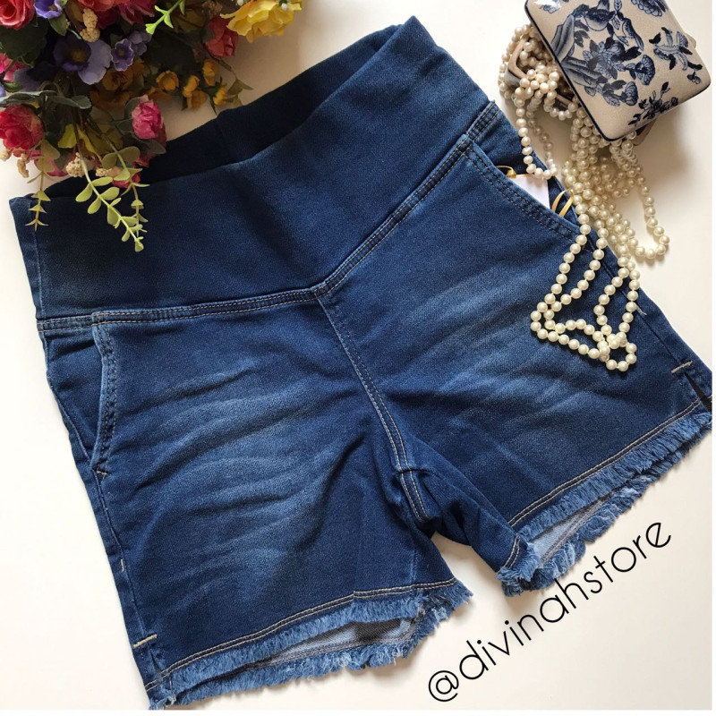 short jeans de gestante