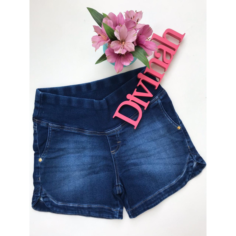 bermuda jeans gestante