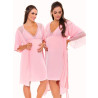 Conjunto Robe e Camisola Amamentação Rosa