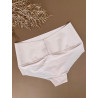 Calcinha Cintura Alta Modeladora Corte Laser FIT Areia