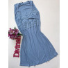 Conjunto Camisola Amamentação e Robe Azul Claro