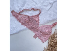 Sutiã de Amamentação sem Bojo sem Aro de Renda Romance. 