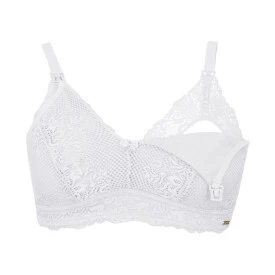 Sutiã Amamentação Renda Branco