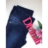 Calça Gestante Skinny - Jeans Moleton