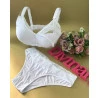 Conjunto Amamentação Branco Microfibra