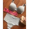 Conjunto Amamentação Cotton Mescla