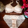 Conjunto Amamentação Renda Off White Amari
