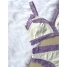 Conjunto Amamentação Microfibra Creme com Lavanda