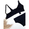 Conjunto Amamentação Sem Costura Preto