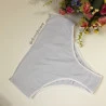 Calcinha Alta Gestante Cotton Branca