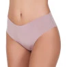 Calcinha Lateral Larga sem Costuras Corte a laser Malva