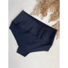 Calcinha Cintura Alta Modeladora Corte Laser FIT Preto 