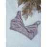 Sutia de Amamentaçao Plus Size Micro e Rendas Cristal.