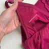 Conjunto Camisola Amamentação e Kimono com Renda Vinho