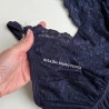 Conjunto Camisola Amamentaçao e Kimono com Renda Marinho