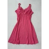 Camisola Amamentaçao Viscolycra Detalhes em Renda Rose.