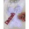 Sutiã Amamentação Renda Branco