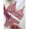 Sutiã Amamentação Renda Rosa