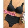 Conjunto Amamentação Cotton Preto