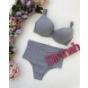 Conjunto Amamentação Cotton Mescla