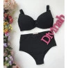 Conjunto Amamentação Cotton Preto
