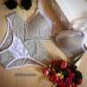 Conjunto Amamentação Cinza Mescla