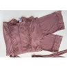 Conjunto Camisola Amamentaçao e Robe Viscolycra Blush