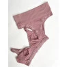 Calcinha Algodão Pala Larga e Detalhes Renda Blush