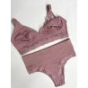 Calcinha Algodão Pala Larga e Detalhes Renda Blush