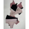 Calcinha Algodão Pala Larga e Detalhes Renda Blush