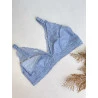 Sutiã Amamentação Renda Azul