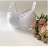 Top Amamentação Renda Branco