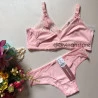 Conjunto Amamentação Rosa Cotelê