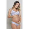 Conjunto Amamentação Floral. Lucitex