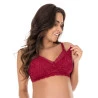 Sutiã Amamentação Renda Vermelho