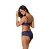 Calcinha Alta Lateral Renda Nude