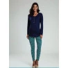 Pijama Longo Legging Cotton