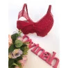 Sutiã Amamentação Renda Vermelho