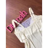 Pijama Amamentação Creme