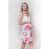Camisola Floral Off White
