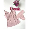 Camisete Amamentação Microfibra Rosê