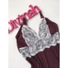 Camisola Amamentação Vinho