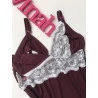 Camisola Amamentação Vinho