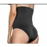 Calcinha Super Alta Modeladora Preta S/Costura
