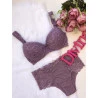 Conjunto Amamentação Renda Satin