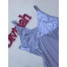 Camisola Amamentação Listras com Renda