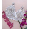 Conjunto Amamentação Renda Off White