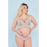 Conjunto Amamentação Renda Off White
