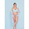 Conjunto Amamentação Azul Celeste Bojo Removível