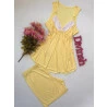 Short Doll Amamentação Amarelo